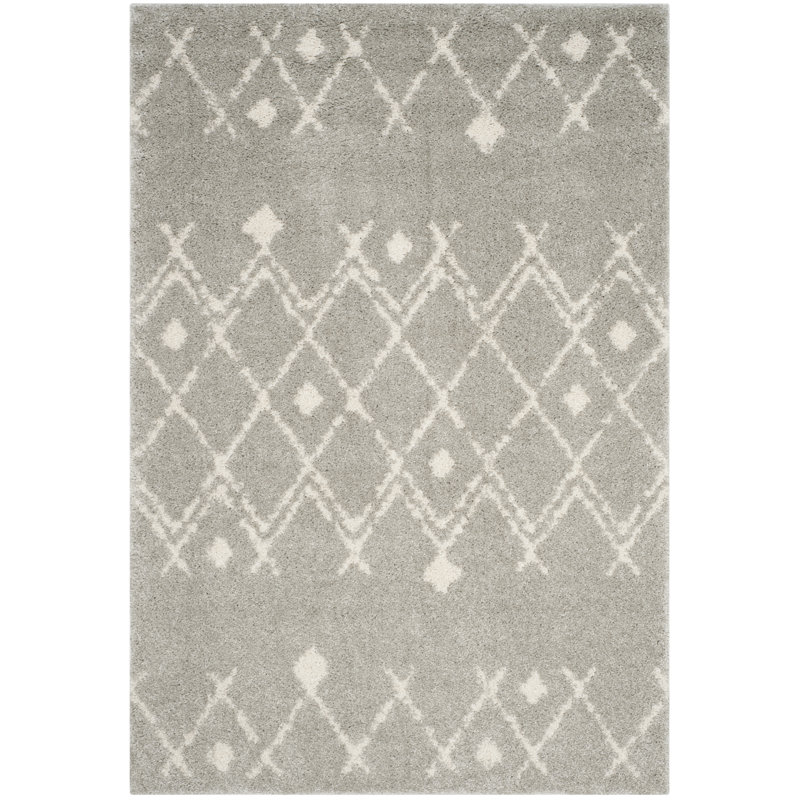 Polebridge Geometric Hand Woven Area Rug, Rectangle 155 x 229 cm