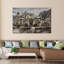 Château médiéval, reproduction sur toile-624841523
