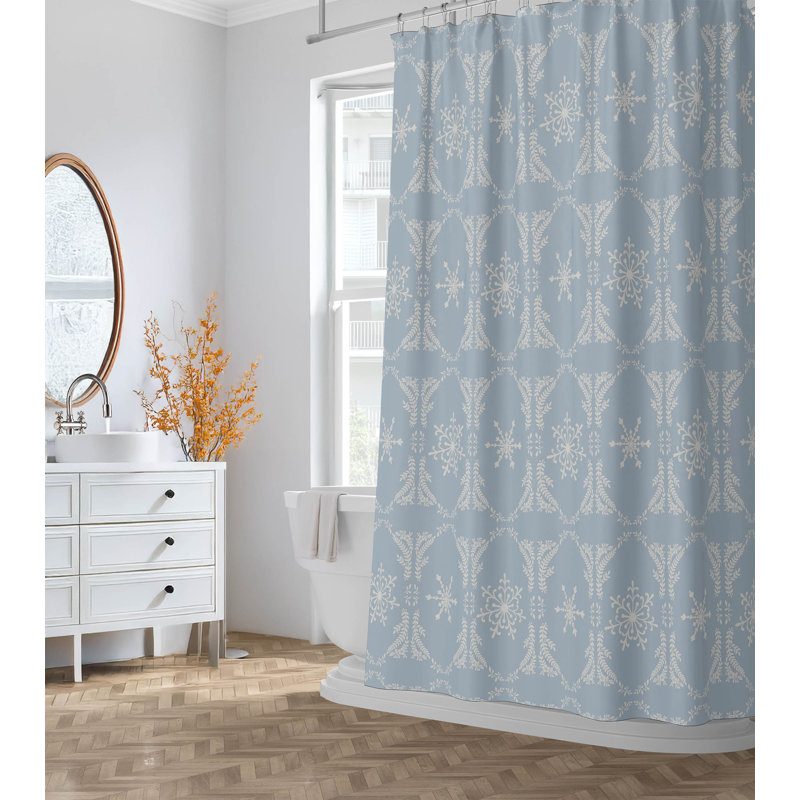 Rideau de douche léger, Bleu