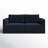Deirdre 74'' Velvet Loveseat-855779706