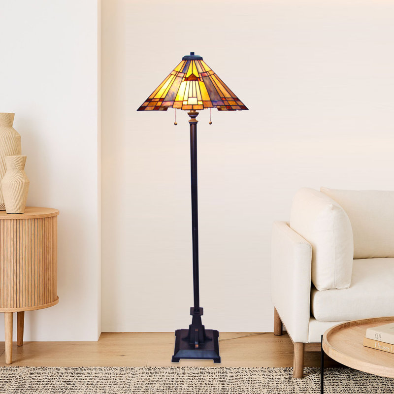 Fine Art Lighting Tiffany Style 62" Floor Lamp