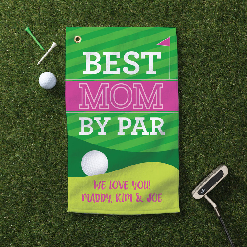 Serviette de golf personnalisable pour homme, règles personnalisées, serviette de golf amusante, accessoires de golf en microfibre et en coton, cadeau de golf pour papa mari golfeur