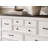 Mikels Rustic Oak Wood 66"W 8‑Drawer Dresser