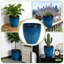 Ensemble de 2 pots de fleurs de 21 po de hauteur pour plante d'intérieur et d'extérieur-498380864-470400033