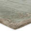 Tapis sauge / taupe abstrait fait à la main (10 pi x 14 pi)-549966222
