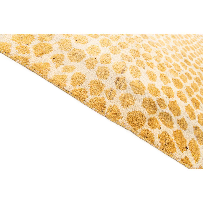 Tapis jaune Indira