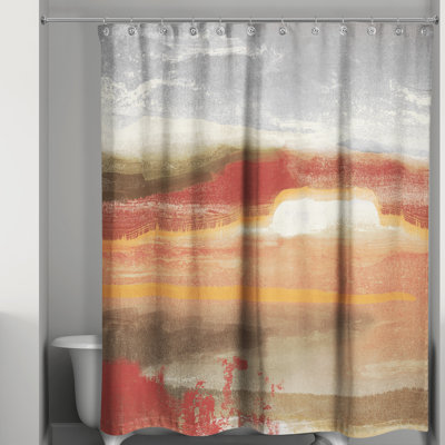 Rideau de douche simple abstract Treadwell