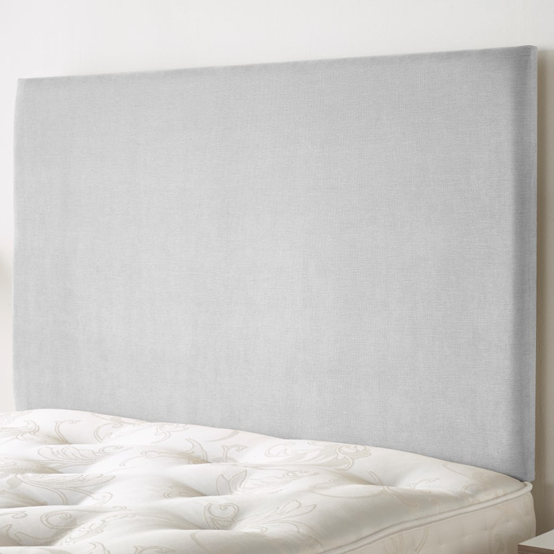 Upholstered Headboard, Silver, Single (3')