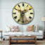Swigart Goldern Deer III - Horloge murale campagnarde-36850777