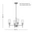 Lustre large 4 lumières 20,5 po Wexton-109594248-109594251