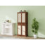 Armoire de rangement à 4 portes avec 1 tiroir et 4 tablettes réglables, durable et polyvalente