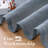 Linen Blended Textured Semi-Sheer Grommet Curtains - 37"/52" Widths Semi-Private & Light-Filtering Linen-Style Panels for Bedroom -299404351-299404358