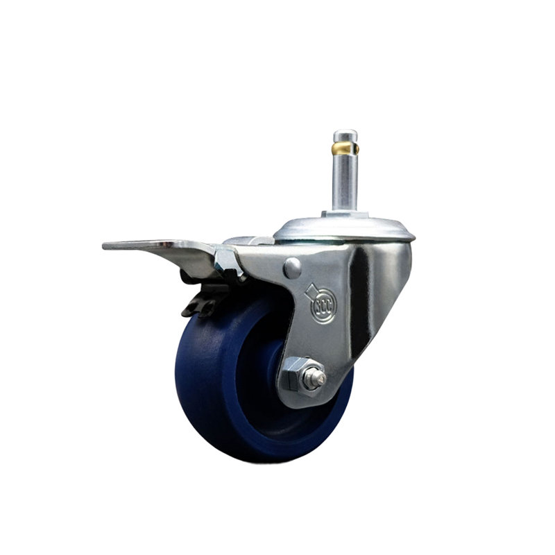 Solid Poly Swivel Stem Caster