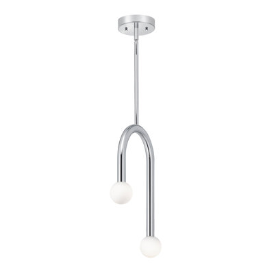 Colette 12'' LED Pendant - Polished Chrome