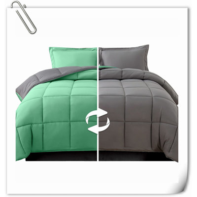 Quilts Machine Woven Plaid Quilt Set