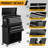 High capacity rolling tool chest with Wheels and Drawers, 8-Drawer Tool Storage Cabinet