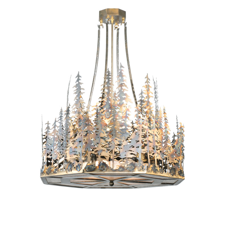 Rustic Lodge 4 - Light Chandelier