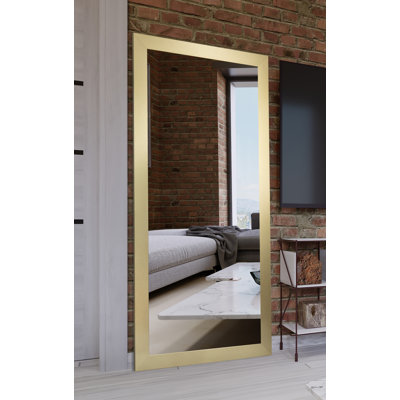 Ponce Engineered Wood Flat Mirror