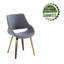 Chaise d'appoint rembourrée Canady-703140741