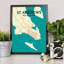 St. Andrews City Map - No Frame Print-523562138