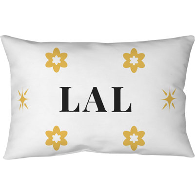 Coussin 14 po x 10 po LA