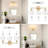 Bathroom lighting fixtures