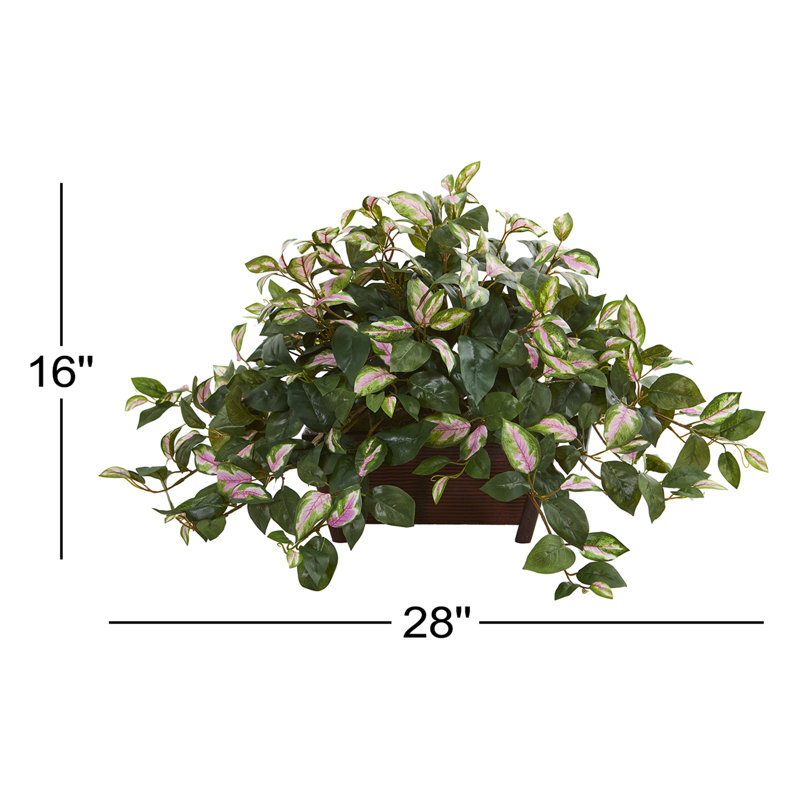 Plante à feuillage artificiel 16 po en pot