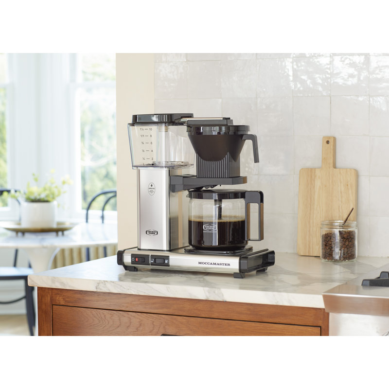 Moccamaster KBGV Select Coffee Maker, Candy Apple Red