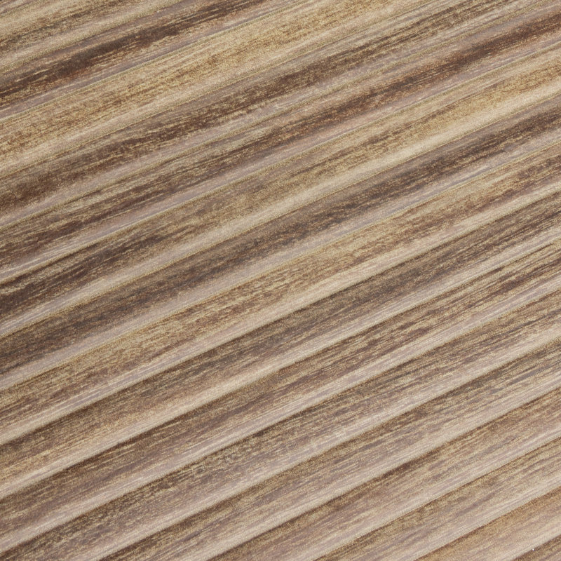 Carreau de mur en céramique aspect bois cannelé 15-3 / 4 "x 47-1 / 4" Larchwood