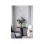 Ensemble de 2 vases décoratifs en verre vert avec motifs de visage