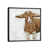 Black Floater Framed
