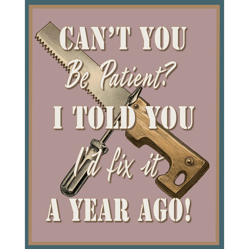 Bricolage «I Told You I Fix It» par Seren