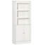 Freestanding Kitchen Pantry Cupboard with 6-Tier Shelving