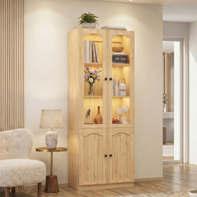 Garde-robe avec porte en verre