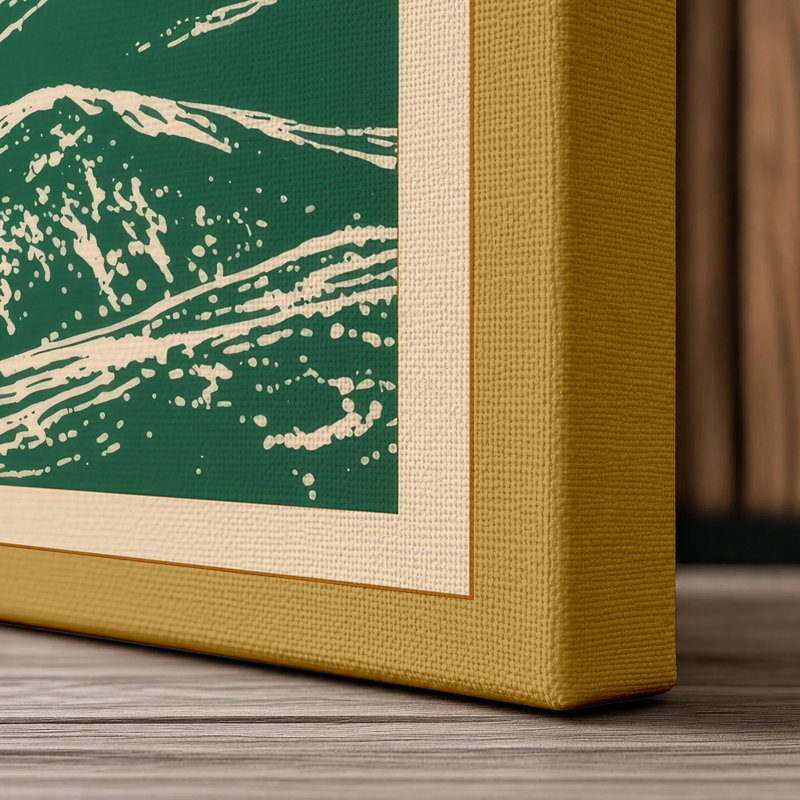 Print, 24x16 - 61.0 x 40.6 cm, Ochre Border