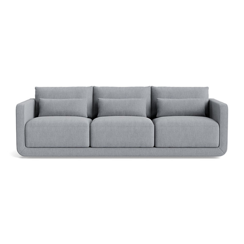 Eva Sofa (95"), Performance Weave - Zinc