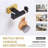 Bathroom Wall Mounted Double Towel Hook-89389638