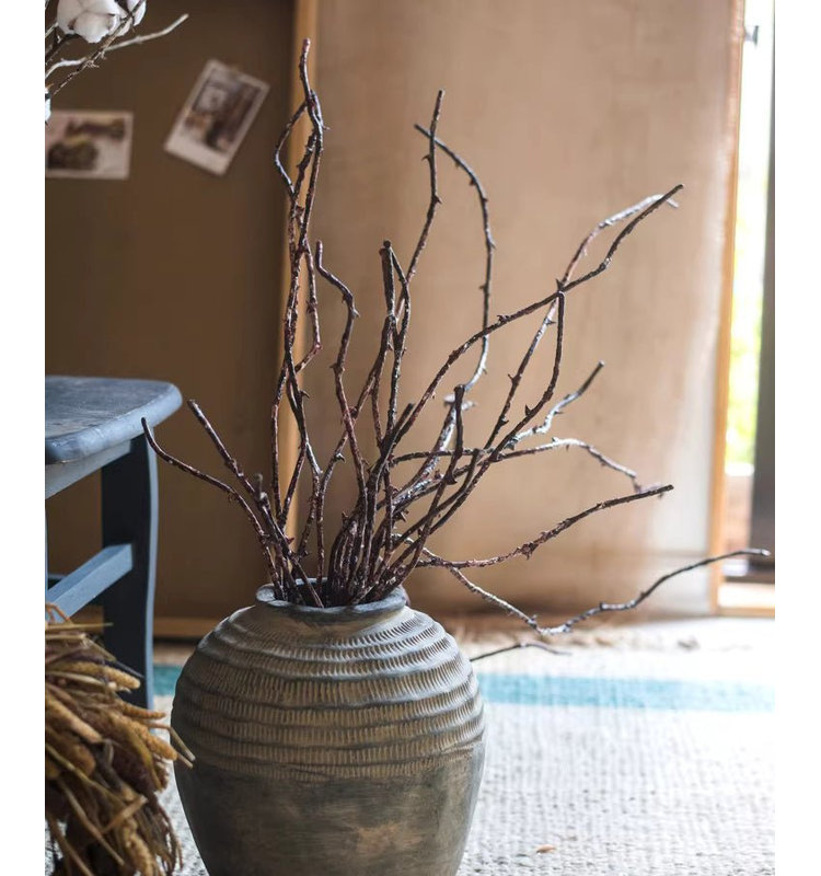 Branche de brindille Ikebana, Deux tiges, Grand