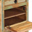 3 Pair Solid Wood Flip Down Shoe Storage