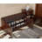 Walnut Upholstered Shoe Storage Bench