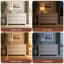 Commode Pura 55'' à 6 tiroirs avec grand espace de rangement, chêne clair-17444746