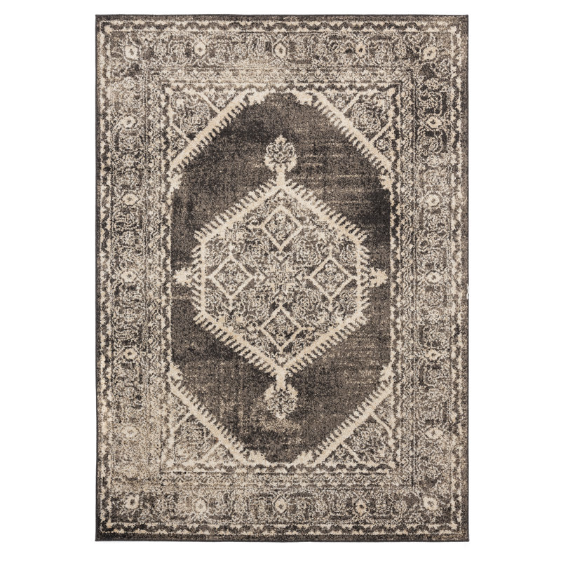 Hicklin Oriental Indoor Rug, Rectangle 1'10" x 3'