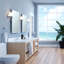 Elegant Tabletop Bathroom Vanity Mirror | 3x Magnification on Reverse Side-14287550