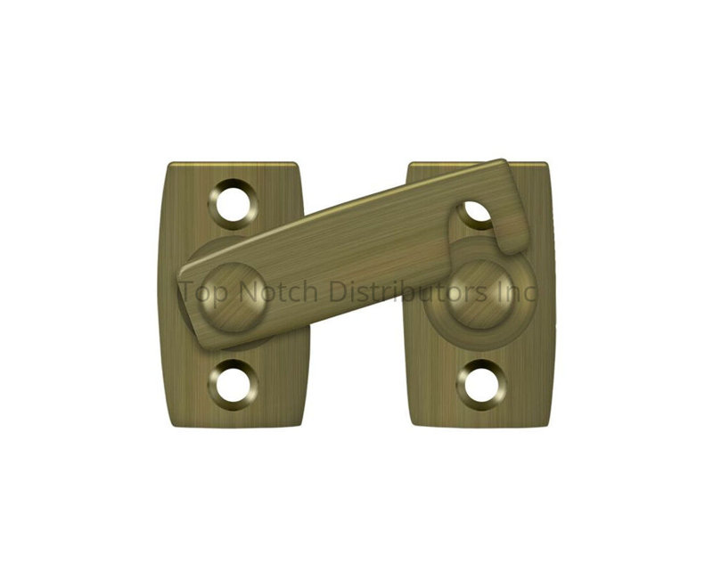 Brass Latch/Catch/Bolt, Antique Brass