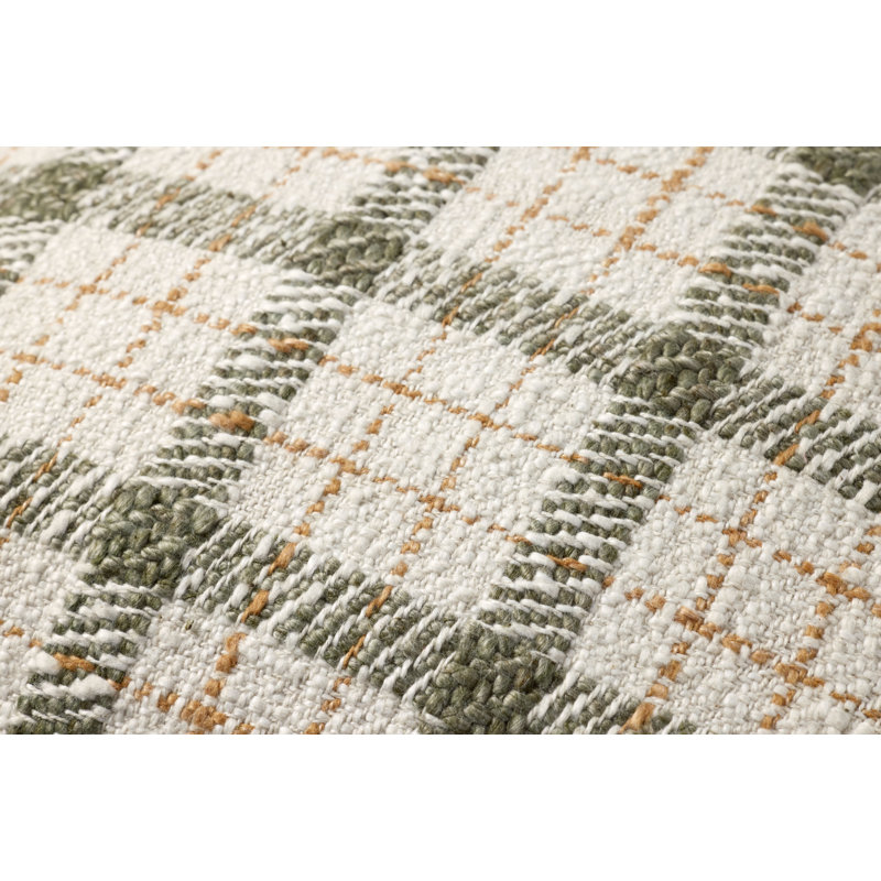 Chris Loves Julia Walter Throw Pillow, 18"H x 18"W x 4"D