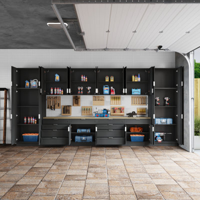 189"W Garage Storage Cabinet