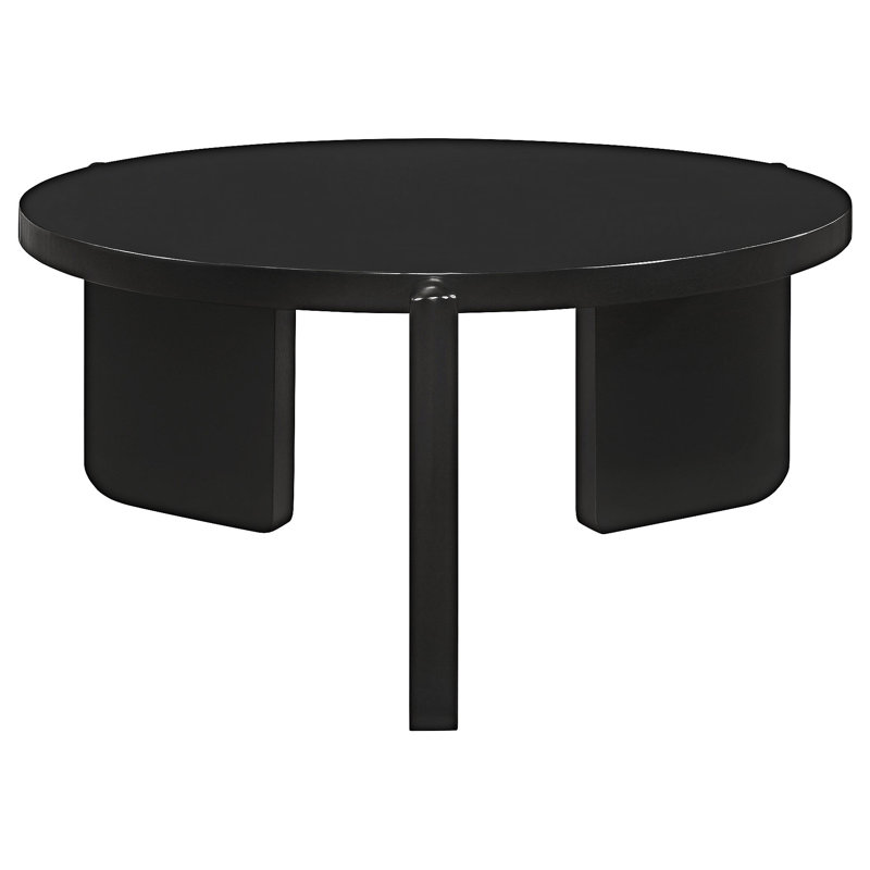 Round Wood Coffee Table
