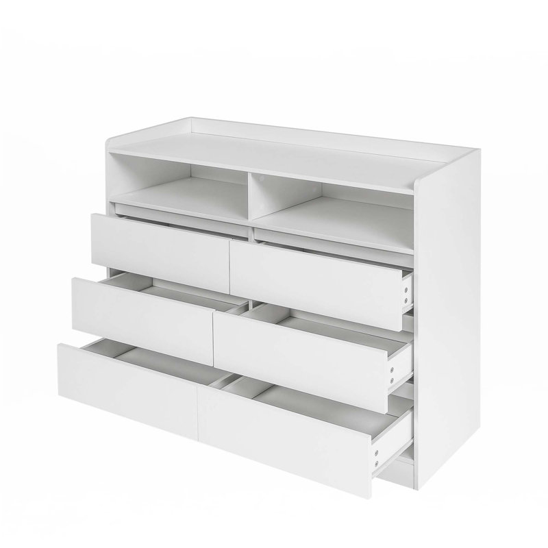Armoire de rangement, buffet de salon, Blanc