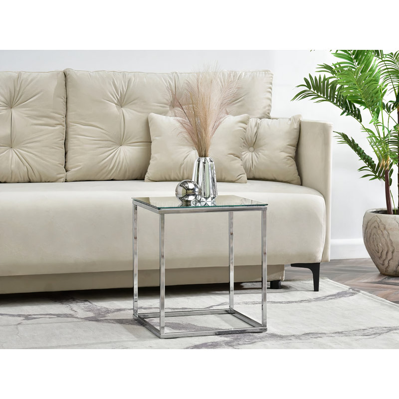 Hornby Abstract Coffee Table, Chrome
