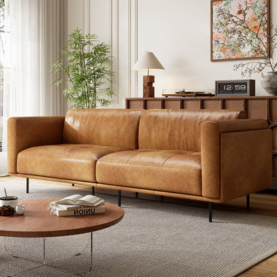 Picture color Genuine Leather Modular Sofa
